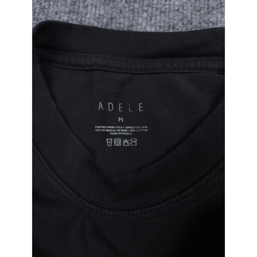Adele Las Vegas Residency Weekends with Adele T-shirt Medium Black Graphic Tee